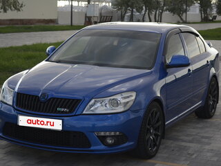 2010 Skoda Octavia RS II Рестайлинг, синий, 1220000 рублей, вид 2
