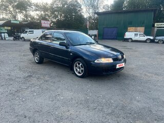 2001 Mitsubishi Carisma I Рестайлинг, синий, 190000 рублей, вид 2