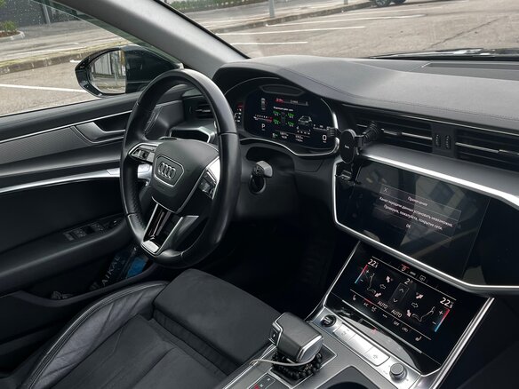 2021 Audi A6 45 TFSI V (C8), чёрный, 5000000 рублей - вид 8