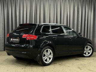 2009 Audi A3 II (8P) Рестайлинг 2, чёрный, 649777 рублей, вид 2