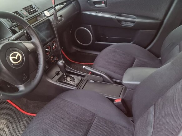 2006 Mazda 3 I (BK) Рестайлинг, красный, 480000 рублей - вид 5