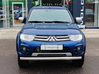 2014 Mitsubishi Pajero Sport II Рестайлинг, синий, 999000 рублей, вид 2