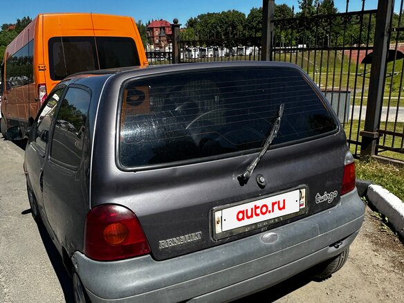 1996 Renault Twingo I, серый - вид 1