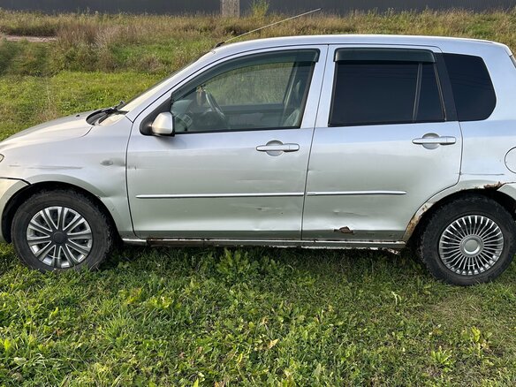 2003 Mazda Demio II (DY), серый, 200000 рублей - вид 8