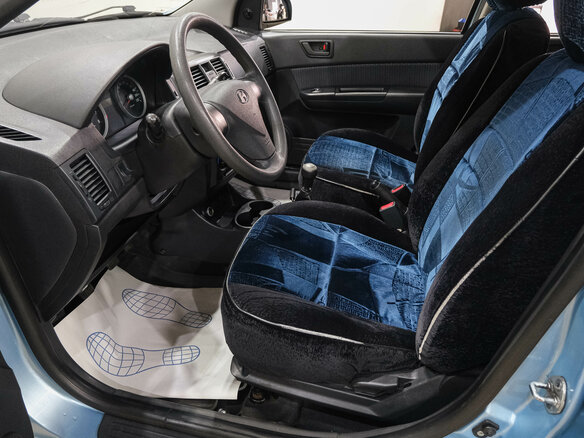 2008 Hyundai Getz I Рестайлинг, голубой - вид 11