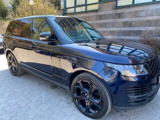 2021 Land Rover Range Rover IV Рестайлинг, синий, 9000000 рублей, вид 1