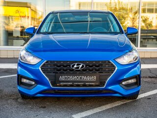 2019 Hyundai Solaris II, синий, 1528000 рублей, вид 2