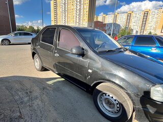 2010 Renault Logan I Рестайлинг, чёрный, 225000 рублей, вид 2