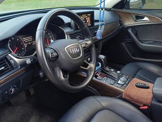 2014 Audi A6 IV (C7) Рестайлинг, чёрный, 2400000 рублей, вид 3