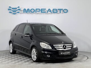 2008 Mercedes-Benz B-Класс 170 I (W245) Рестайлинг, чёрный, 599000 рублей, вид 3