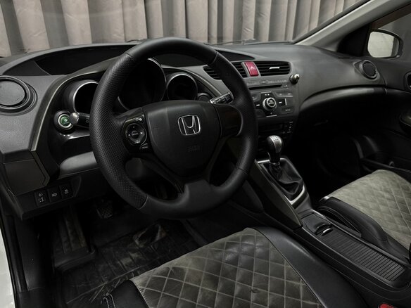 2013 Honda Civic IX, белый, 849900 рублей - вид 7