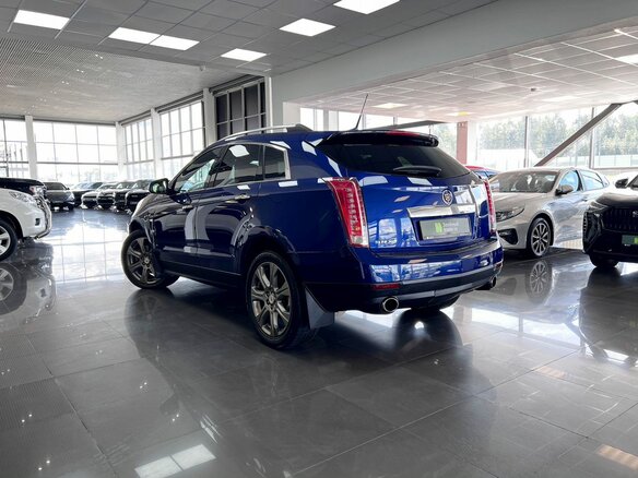 2012 Cadillac SRX II, синий - вид 5