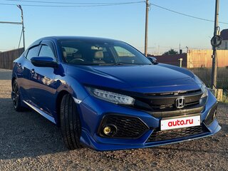 2018 Honda Civic X, синий, 1890000 рублей, вид 5