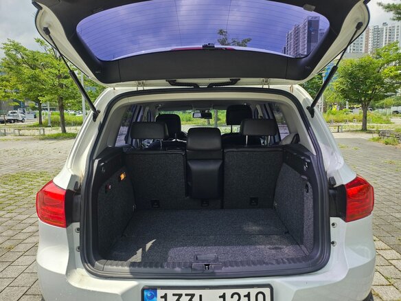 2014 Volkswagen Tiguan I Рестайлинг, белый, 1550000 рублей - вид 7