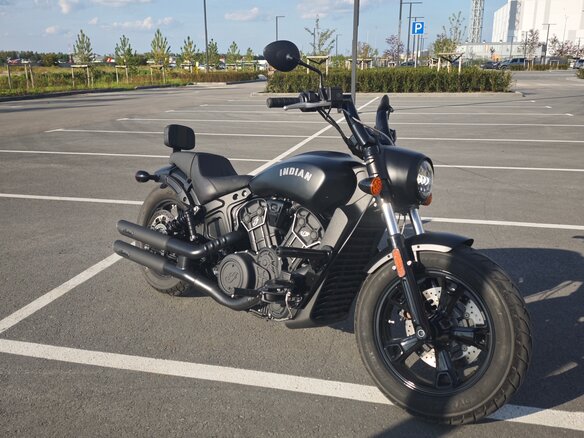 2023 Indian Scout Sixty, чёрный, 1470000 рублей - вид 6