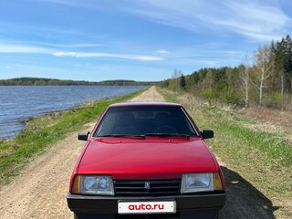 1991 Lada (ВАЗ) 2109, красный, 240000 рублей, вид 2