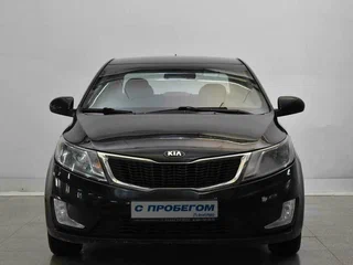 2014 Kia Rio 4-speed III, чёрный, 840000 рублей, вид 2