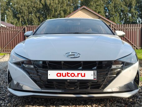 2022 Hyundai Elantra VII (CN7), белый, 2100000 рублей, вид 1