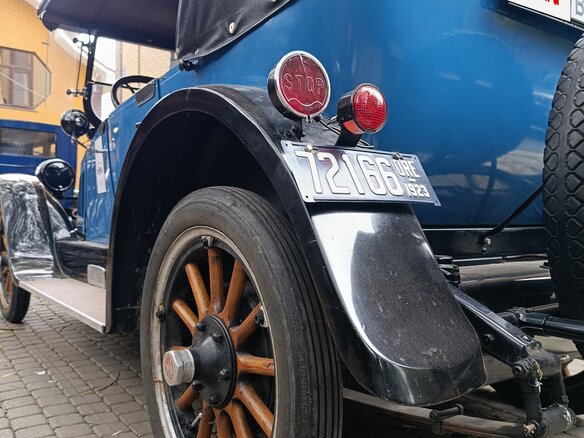 1923 Willys Knight Model 20, синий - вид 11