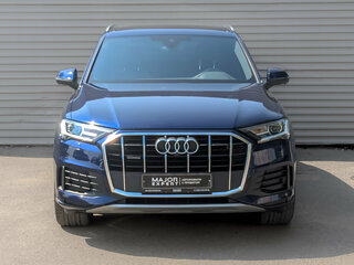 2022 Audi Q7 45 TDI II (4M) Рестайлинг, синий, 8595000 рублей, вид 2