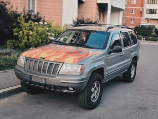 1999 Jeep Grand Cherokee II (WJ), серый, 900000 рублей, вид 1