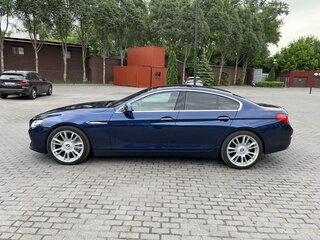 2013 BMW 6 серии Gran Coupe 650i xDrive III (F06/F13/F12), синий, 2300000 рублей, вид 2