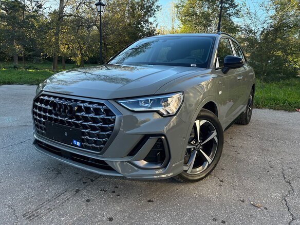 2026 Audi Q3 35 TFSI II (F3), серебристый, 3650000 рублей
