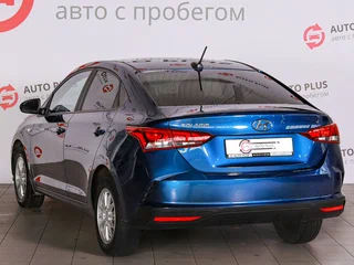 2021 Hyundai Solaris II Рестайлинг, синий, 1599000 рублей, вид 2
