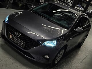 2020 Hyundai Solaris II Рестайлинг, серый, 1580000 рублей, вид 4