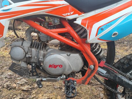 2021 Kayo Basic YX125, голубой, 55000 рублей, вид 3