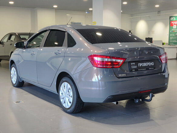 2021 Lada (ВАЗ) Vesta I, серый, 870000 рублей - вид 6