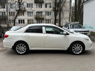 2012 Toyota Corolla X (E140, E150) Рестайлинг, белый, 750000 рублей, вид 2