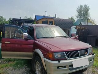 1999 Mitsubishi Pajero Sport I, красный, 470000 рублей, вид 1