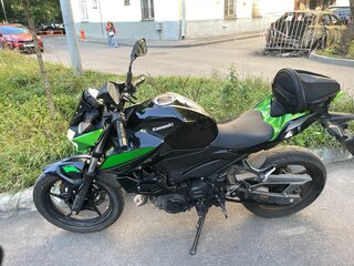 2022 Kawasaki Z 400, зелёный, 615000 рублей, вид 2