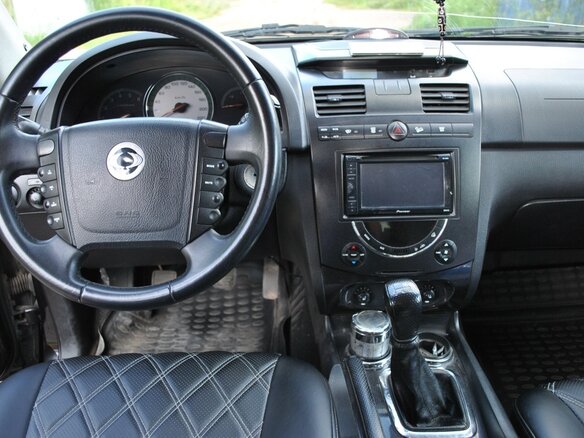 2007 SsangYong Rexton II, чёрный - вид 5