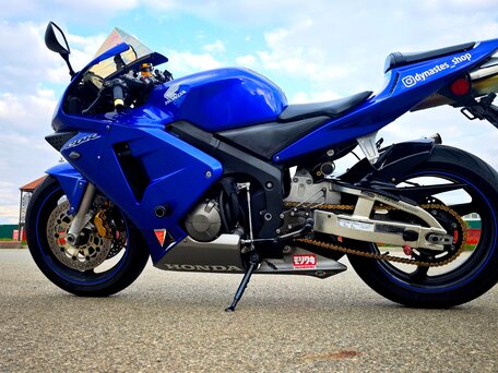 2004 Honda CBR 600RR, синий, 620000 рублей, вид 2