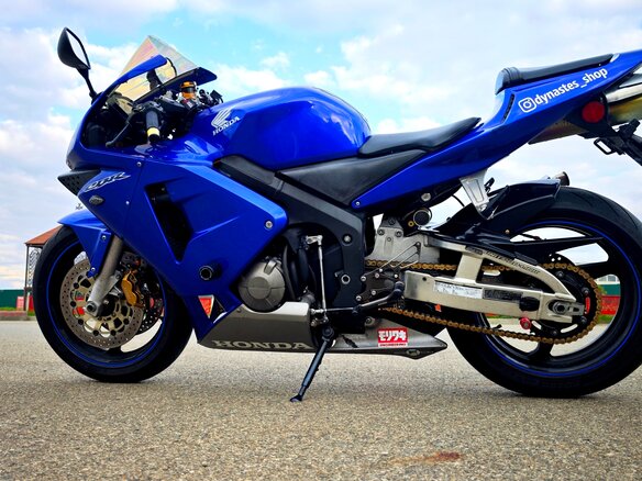 2004 Honda CBR 600RR, синий, 620000 рублей - вид 1