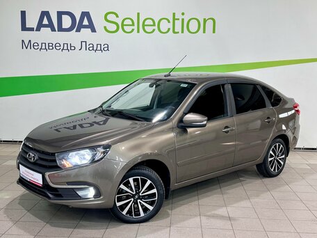 2020 Lada (ВАЗ) Granta I Рестайлинг, коричневый, 985000 рублей, вид 1