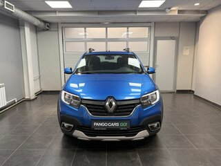 2019 Renault Sandero Stepway II Рестайлинг, синий, 1395000 рублей, вид 2