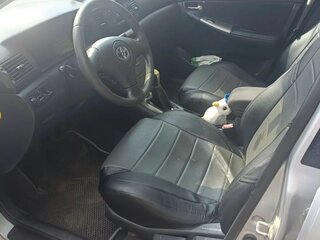2003 Toyota Corolla IX (E120, E130), серебристый, 400000 рублей, вид 4