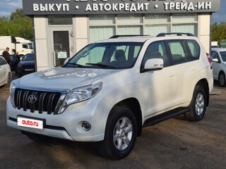 2014 Toyota Land Cruiser Prado 150 Series Рестайлинг 1, белый, 2650000 рублей, вид 5