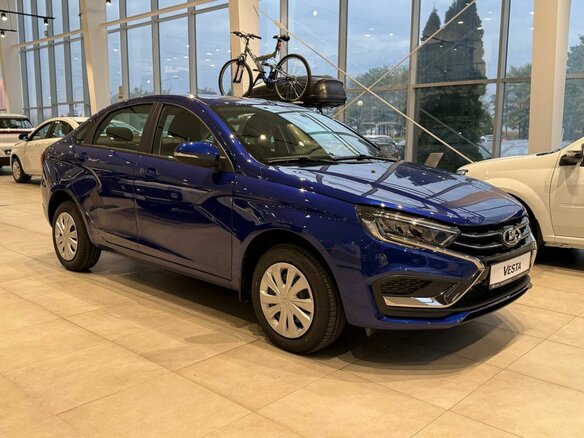 2026 Lada (ВАЗ) Vesta I Рестайлинг (NG), синий - вид 1
