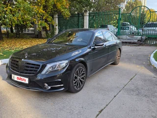 2014 Mercedes-Benz S-Класс 500 Long VI (W222, C217), чёрный, 2500000 рублей, вид 3