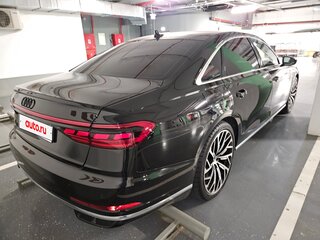 2018 Audi A8 Long 55 TFSI IV (D5), чёрный, 4500000 рублей, вид 1