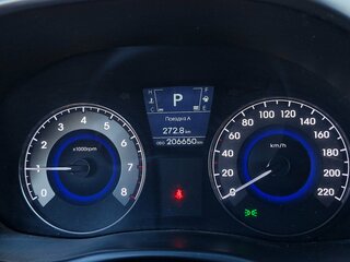 2014 Hyundai Solaris I, чёрный, 573000 рублей, вид 4