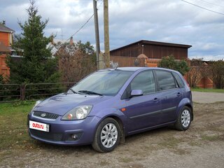 2006 Ford Fiesta Mk5, фиолетовый, 299000 рублей, вид 3