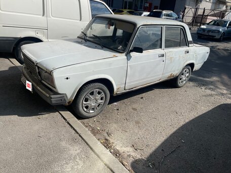 2003 Lada (ВАЗ) 2107, белый, 50000 рублей, вид 1