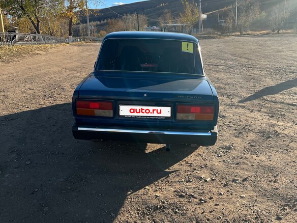 2004 Lada (ВАЗ) 2107, синий, 270000 рублей - вид 6