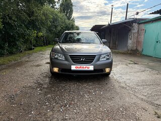 2008 Hyundai Sonata V (NF) Рестайлинг, серый, 650000 рублей, вид 2