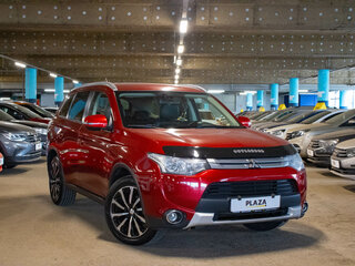 2014 Mitsubishi Outlander III Рестайлинг, красный, 1595000 рублей, вид 2